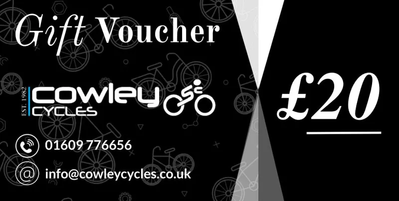 Cowley Cycles Twenty Pound Gift Voucher